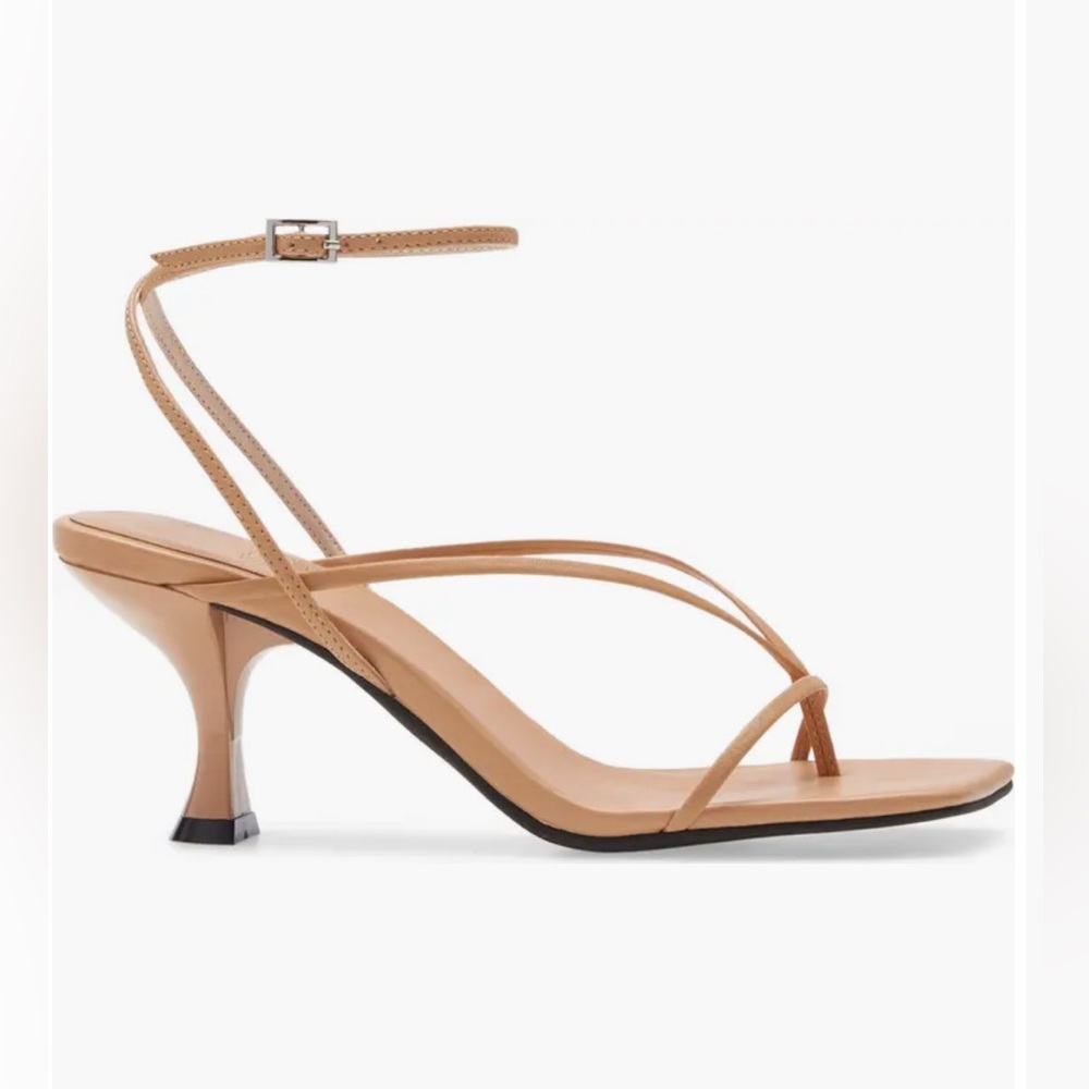 Jeffrey Campbell Tan Strappy Sandals
